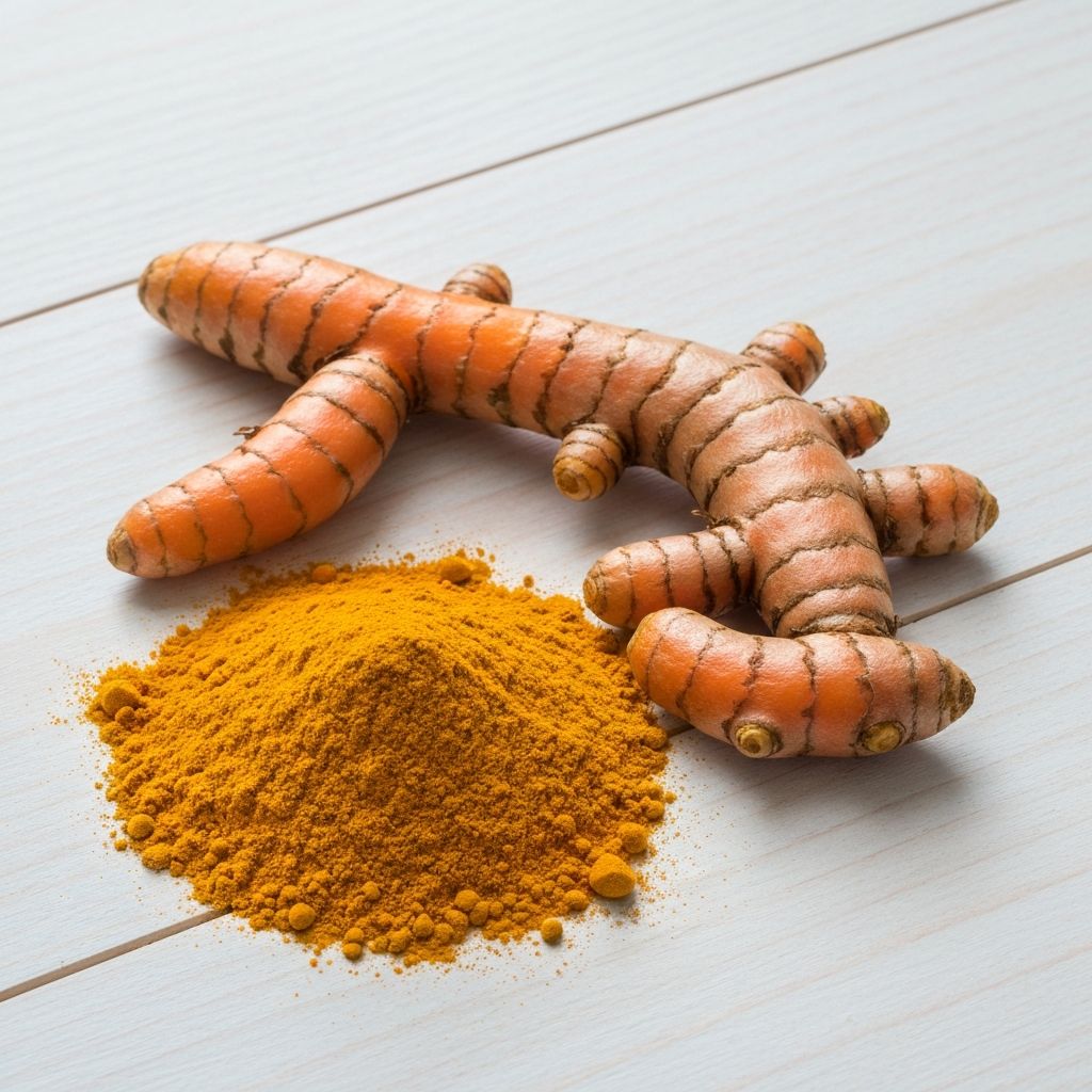 Kurkuma und Ingwer